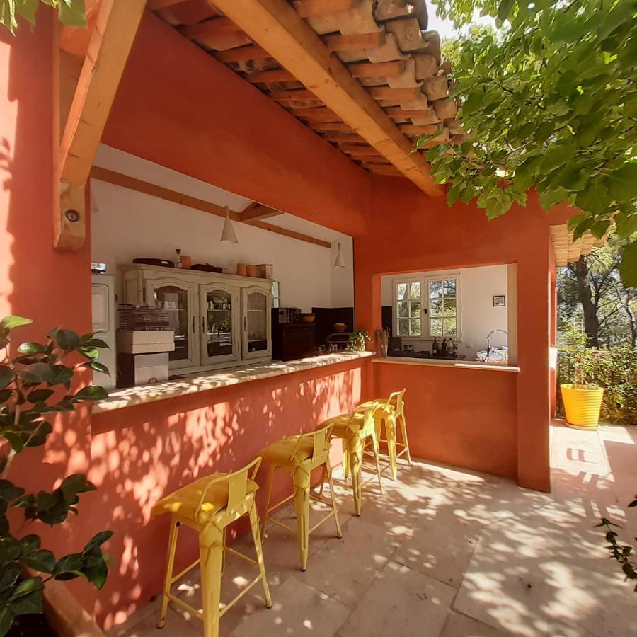 Mas Lei Bancau Bed & Breakfast Le Beausset Eksteriør bilde